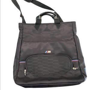 AMG officials Travel Bag, Computer bag. Black excellent condition
